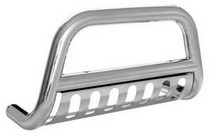 04-11 Titan & Armada Smittybilt Grille Saver - Stainless Steel