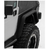 87-95 Wrangler Smittybilt XRC Armor Corner Guards - Black Textured