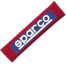 All Cars (Universal), All Jeeps (Universal), All Muscle Cars (Universal), All SUVs (Universal), All Trucks (Universal), All Vans (Universal) Sparco Belt Pad 3 Inch - Racing (Red)