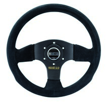 All Cars (Universal), All Jeeps (Universal), All Muscle Cars (Universal), All SUVs (Universal), All Trucks (Universal), All Vans (Universal) Sparco 300 Steering Wheel - Suede (Black)