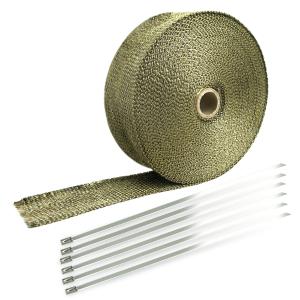 Fits on most car, vehicle and truck Spec D Exhaust/Header Heat Wrap - 2