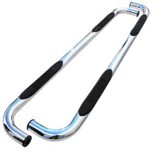 88-98 Chevrolet C10 3 INCHES ROUND SIDE STEP BAR CHROME - EXTENDED CAB Spec D 3