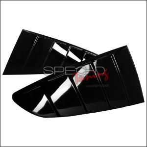 2015-2017 Ford Mustang Models Only (Do Not Fit Convertible Models) Spec D Side Window Louver Scoop Cover