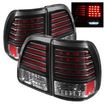 Spyder auto toyota celica black altezza tail light