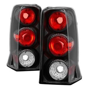 02-06 Cadillac Escalade (Not EXT ) 02-06 Spyder Altezza Tail Lights - Black