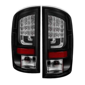 Dodge Ram 07-08 1500 / Ram 07-09 2500/3500 Version 2 LED Tail Lights - Black