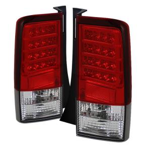 03-07 Scion XB Spyder LED Tail Lights - Clear (Red)