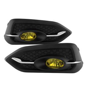 14-15 Honda Civic (2Dr/Coupe) Spyder Fog Lights with Switch - Yellow, OEM
