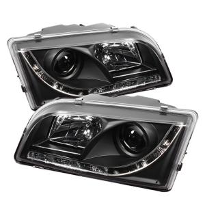 97-03 Volvo S40 Spyder Auto LED Projector Headlights - Black