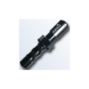 All ATVs (Universal), All Cars (Universal), All Jeeps (Universal), All Motorcycles (Universal), All Muscle Cars (Universal), All SUVs (Universal), All Trucks (Universal), All Vans (Universal), Fab Shop (Universal) Stahlbus Double Banjo Bolt with Bleeder Valve - Black Tube Edition (M10x1.25x29mm)