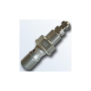 All ATVs (Universal), All Cars (Universal), All Jeeps (Universal), All Motorcycles (Universal), All Muscle Cars (Universal), All SUVs (Universal), All Trucks (Universal), All Vans (Universal), Fab Shop (Universal) Stahlbus Banjo Bolt with Bleeder Valve - Natural Tube (M10x1.25x19mm)