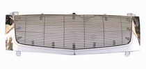 02-06 Cadillac Escalade Street Scene Chrome Grille Shell With 4mm Billet Grille Inserts