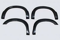 94-04 Chevrolet S-10, 94-04 GMC S-10 Street Scene Fender Flares, Round Style (Set)