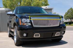2007-2012 Chevrolet Suburban, 2007-2012 Chevrolet Tahoe, LTZ, 2007-2012 Chevrolet Avalanche T-Rex Stainless Steel Hood Trim (Part Is Included With Part No. 54053)