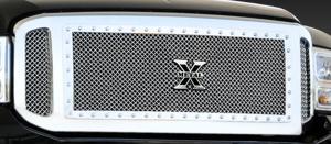 1999-2004 Ford Super Duty T-Rex X-Metal Series - Studded Main Grille - Polished SS - 3 Piece