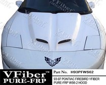 firebird fiberglass ws6 hood vision hoods pontiac autodynamics