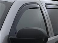 1988-1991 Ford Bronco Full Size, 1997-1998 Ford F350 Heavy Duty, 1997-1998 Ford F250 Heavy Duty, 1992-1996 Ford Bronco Full Size Weathertech Side Window Deflectors - Front (Dark)