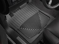 2007-2012 BMW X5 Requires trimming, 2000-2006 BMW X5 Weathertech Rubber Floormats - Front (Black)