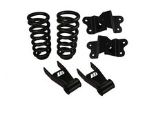 04-06 C1500 Crew Cab 4 Door Western Chassis Best Buy - Complete Lowering Kit Without Shock Extenders - Drop: 2