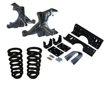 07-10 Chevrolet Silverado C1500, 07-10 GMC Sierra C1500 Western Chassis Deluxe - Complete Drop Kit - Drop: 2