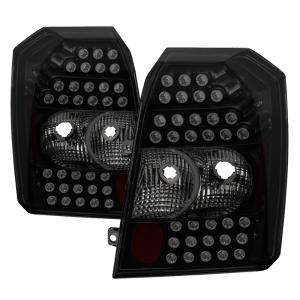 Dodge Caliber  07-12  ( Only fit Models with 3 bulbs Version ) Xtune LED Tail Lights - Black Smoked