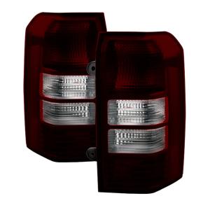 Jeep Patriot  08-13 Xtune OEM Tail Lights -Red Smoked