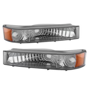 Ford Bronco 92-96, Ford F150 92-96 Xtune Amber Bumper Lights - Clear