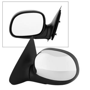 Ford F150 97-03, Ford F250 97-03 Xtune OE Mirror Chome Power Heated - Left