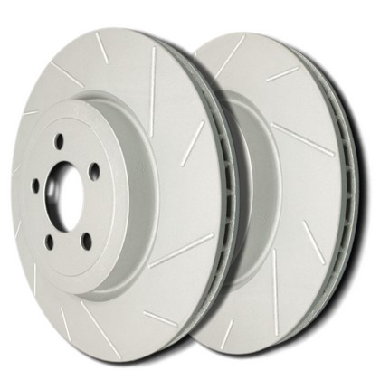 SP Performance Brake Rotors - Slotted ZRC (Front)