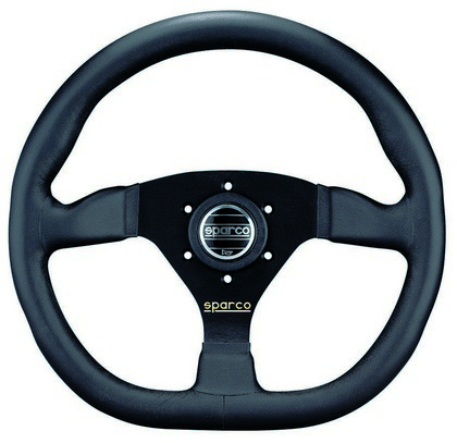 Sparco Steering Wheel Ring - L360 - Leather (Black)