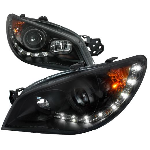 Spec D Projector Headlights (Black)
