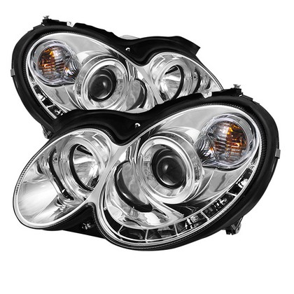Xenon headlights mercedes benz clk #2