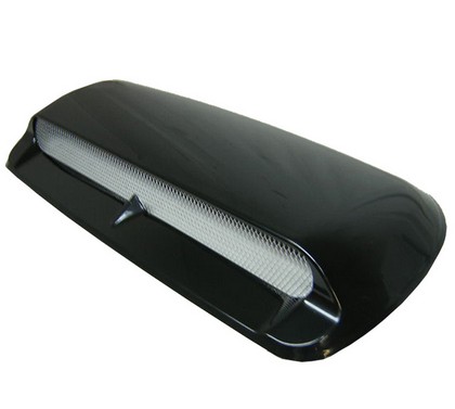 2007-9999 Jeep Patriot Spyder WRX Style Air Flow Hoop Scoop (Black)