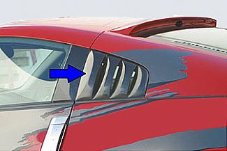Nissan 350z window louvers #2
