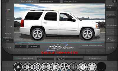 chevy tahoe wheels portrait