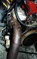 3 1/2" custom made sump pipe off the turbo