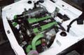 motor in and running in the new shell!