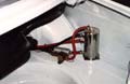fuel system mounted in boot