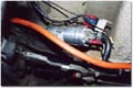 original mounting place of the fuel pump - under the car