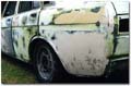 close up of the rear guard