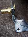 surge tank - mounting base plate