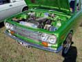 green engine bay