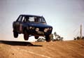 over a jump!