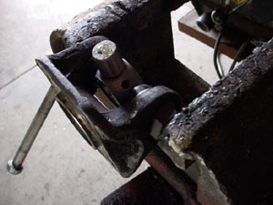 Further pushing in the bearings - Click for larger image