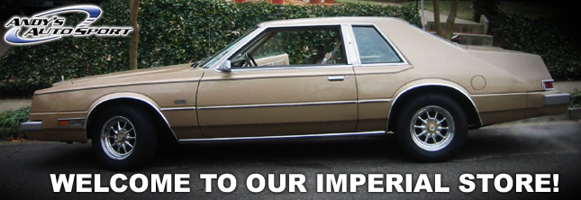8183 Chrysler Imperial Parts at Andy's Auto Sport