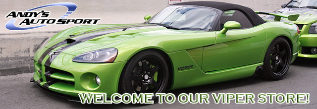 Welcome to the Dodge Viper Tuning Superstore at Andy's Auto Sport