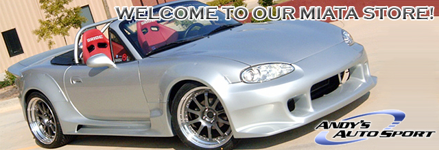 Welcome to the Mazda Miata Tuning Superstore at Andy's Auto Sport
