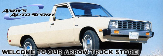 Welcome to the Plymouth Arrow Truck Tuning Superstore at Andy's Auto Sport