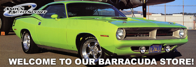 Welcome to the Plymouth Barracuda Tuning Superstore at Andy's Auto Sport
