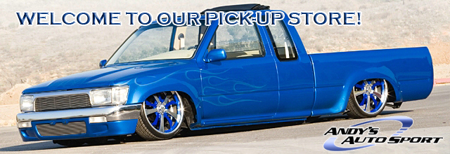 Welcome to the Toyota Pickup Tuning Superstore at Andy's Auto Sport